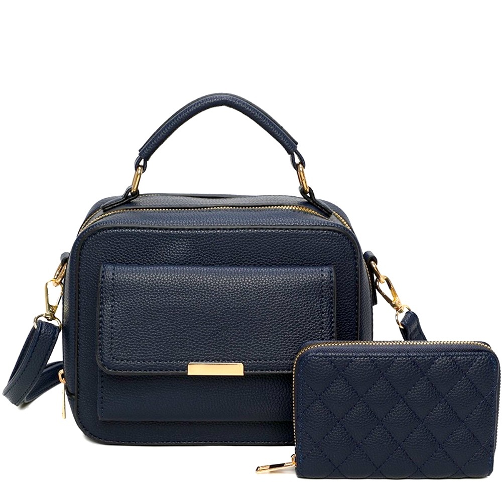 Vegan leather ❤️ NEW!! Satchel bag and Wallet 
 *Poshmark